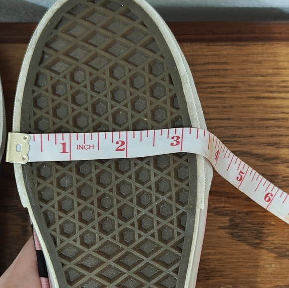 Y2K Rare KVD Vans Black Pink Women's 7.5 Slip On Ballet Shoes - Picture 10 of 12